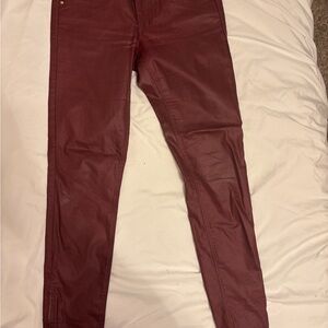 Stylish Burgundy Pants